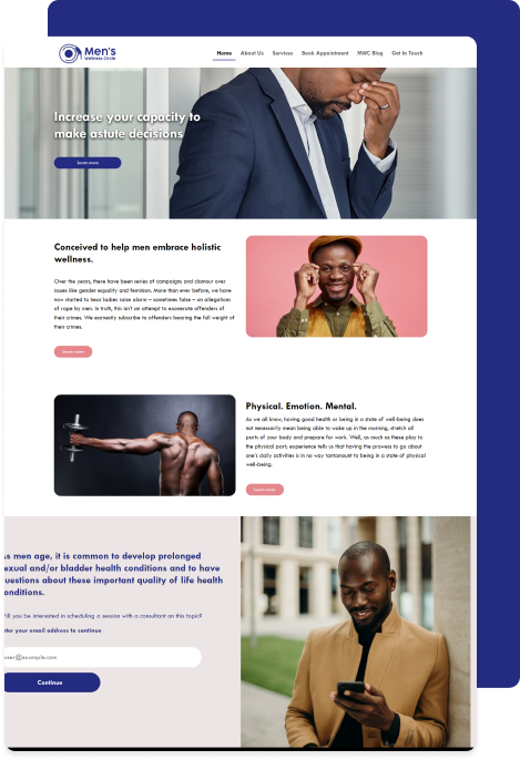 professional website
